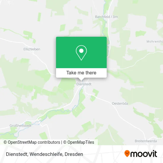 Карта Dienstedt, Wendeschleife
