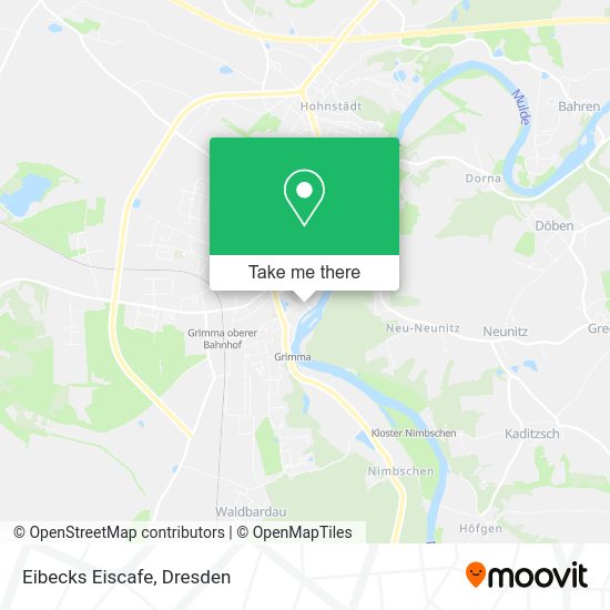 Карта Eibecks Eiscafe