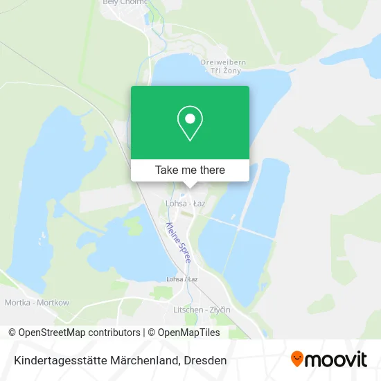 Карта Kindertagesstätte Märchenland