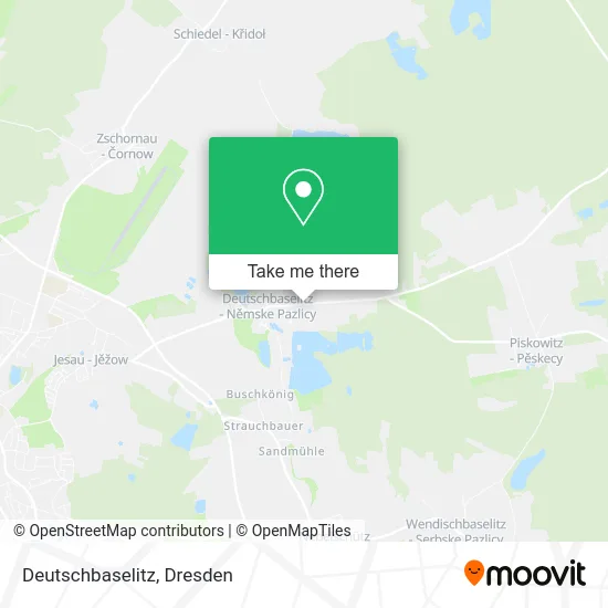 Карта Deutschbaselitz