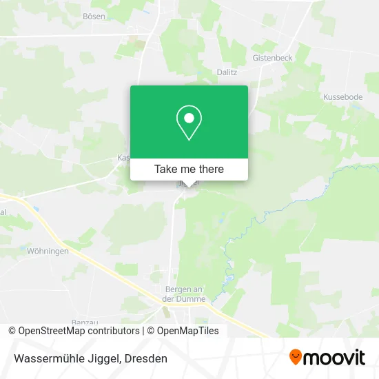 Карта Wassermühle Jiggel