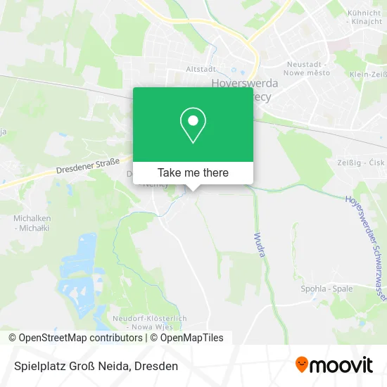 Карта Spielplatz Groß Neida