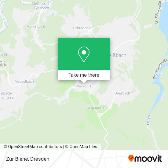 Карта Zur Biene