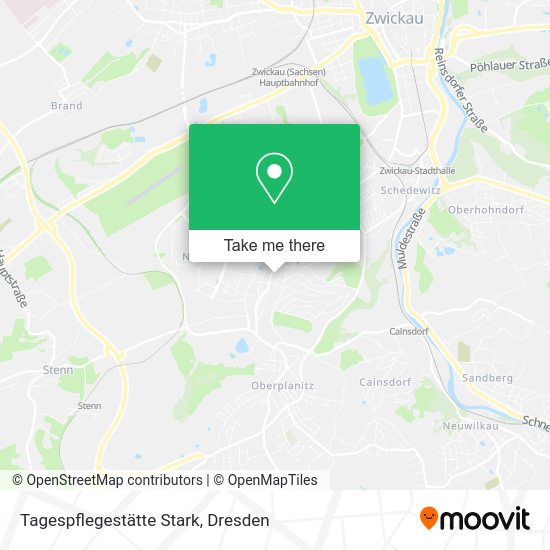 Карта Tagespflegestätte Stark
