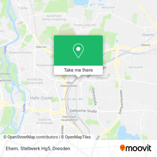 Карта Ehem. Stellwerk Hg5