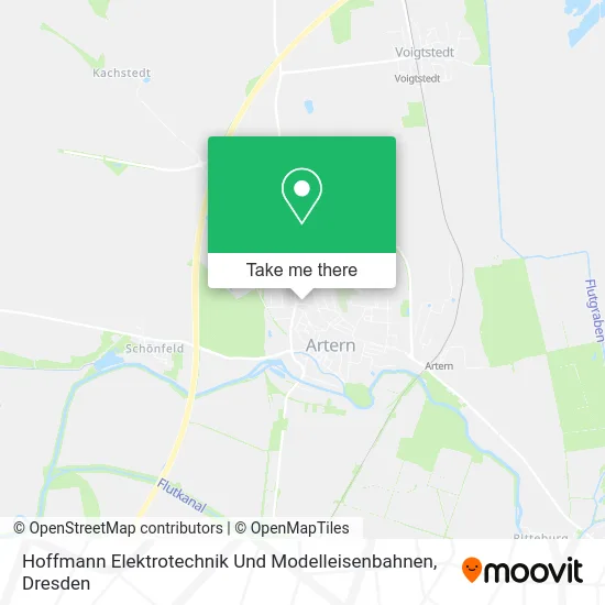 Карта Hoffmann Elektrotechnik Und Modelleisenbahnen