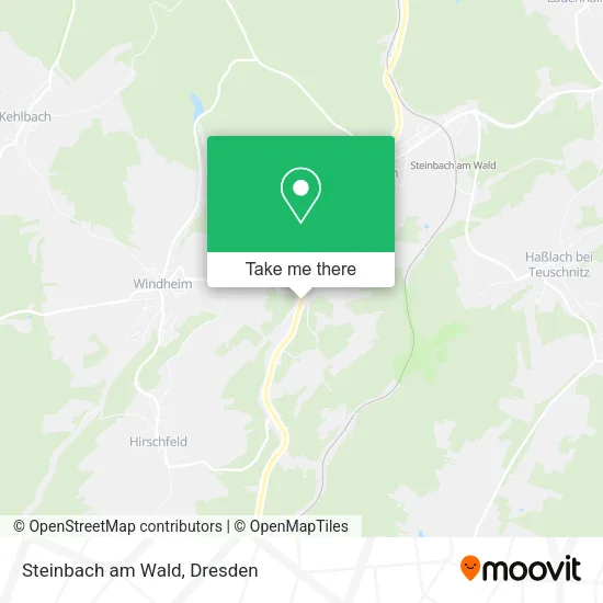 Карта Steinbach am Wald