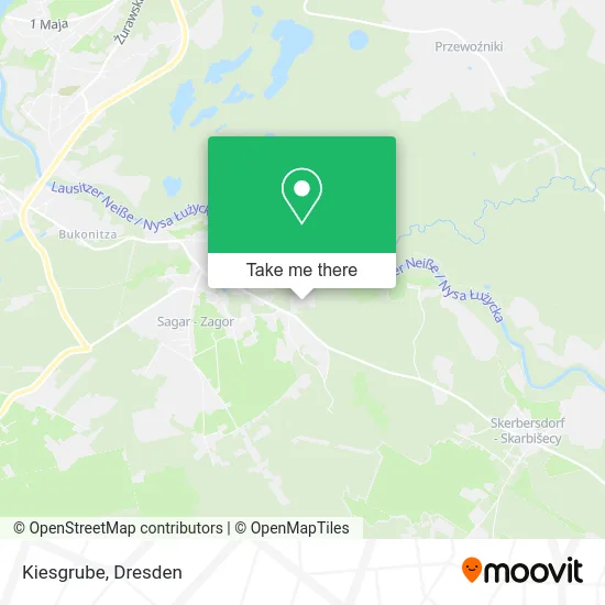 Карта Kiesgrube