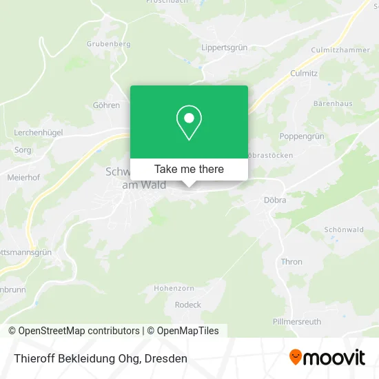 Карта Thieroff Bekleidung Ohg