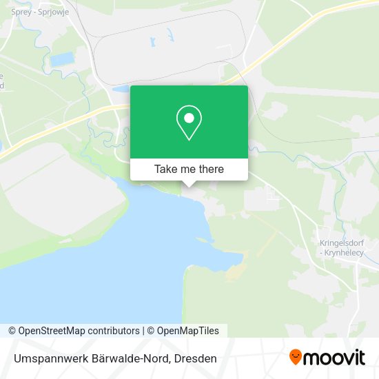 Карта Umspannwerk Bärwalde-Nord