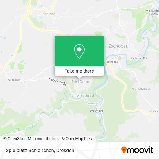 Карта Spielplatz Schlößchen