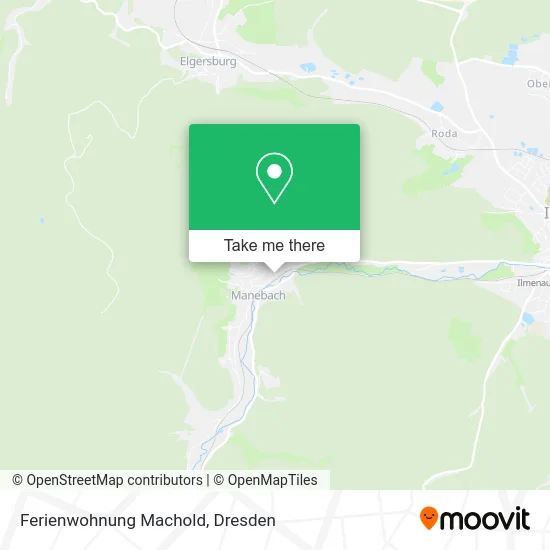 Карта Ferienwohnung Machold