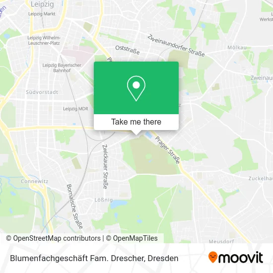 Карта Blumenfachgeschäft Fam. Drescher