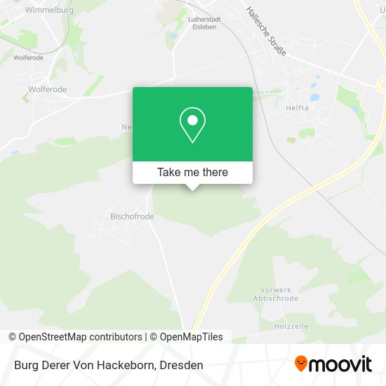 Карта Burg Derer Von Hackeborn
