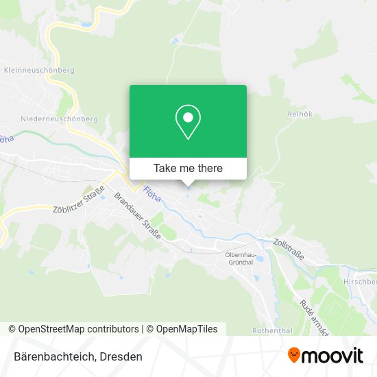 Карта Bärenbachteich