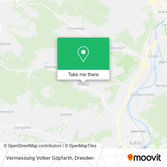 Карта Vermessung Volker Göpfarth