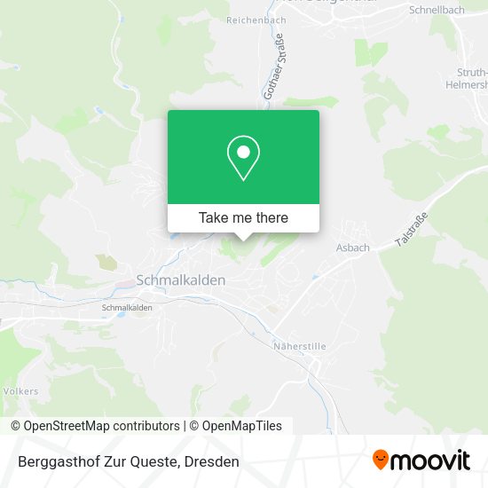 Карта Berggasthof Zur Queste