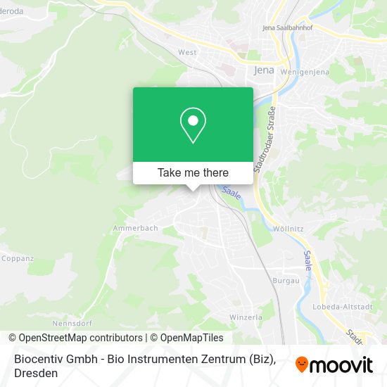 Карта Biocentiv Gmbh - Bio Instrumenten Zentrum (Biz)