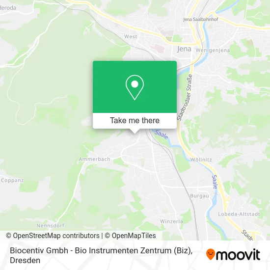 Карта Biocentiv Gmbh - Bio Instrumenten Zentrum (Biz)