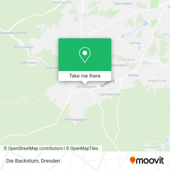 Карта Die Backstum