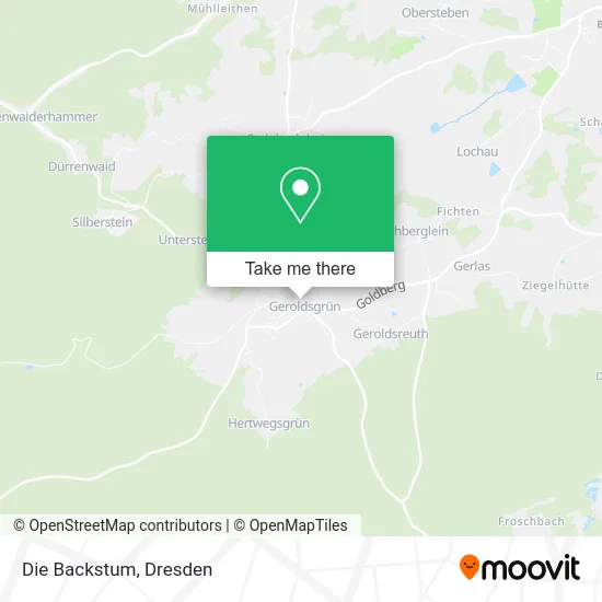 Карта Die Backstum