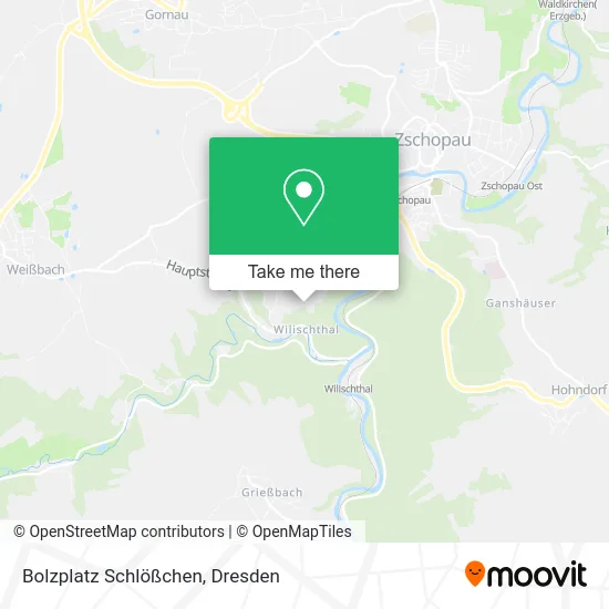Карта Bolzplatz Schlößchen