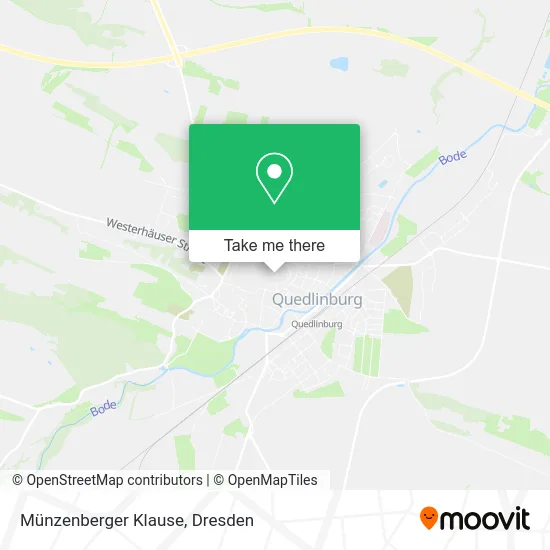 Карта Münzenberger Klause