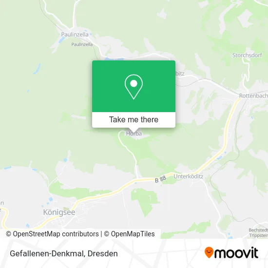 Карта Gefallenen-Denkmal