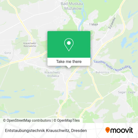 Карта Entstaubungstechnik Krauschwitz