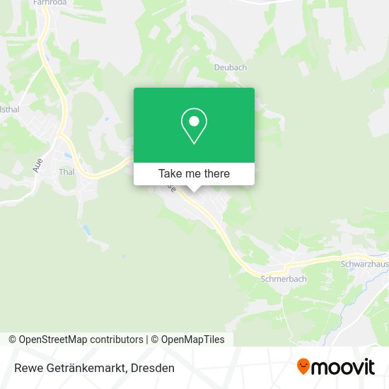 Карта Rewe Getränkemarkt