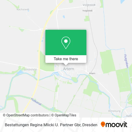 Карта Bestattungen Regina Mlicki U. Partner Gbr