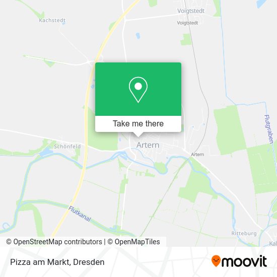 Карта Pizza am Markt