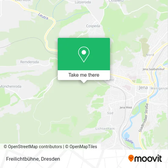 Карта Freilichtbühne