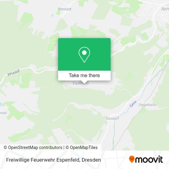 Карта Freiwillige Feuerwehr Espenfeld
