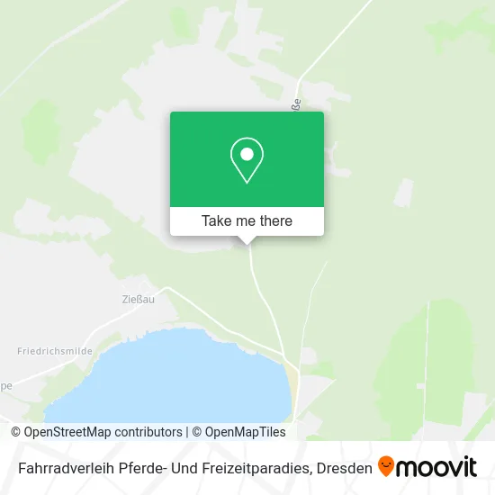 Карта Fahrradverleih Pferde- Und Freizeitparadies
