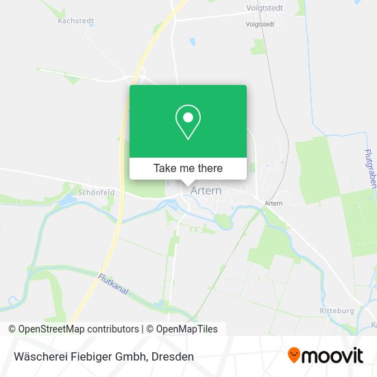 Карта Wäscherei Fiebiger Gmbh