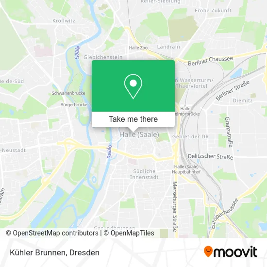 Карта Kühler Brunnen