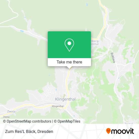 Карта Zum Res'L Bäck