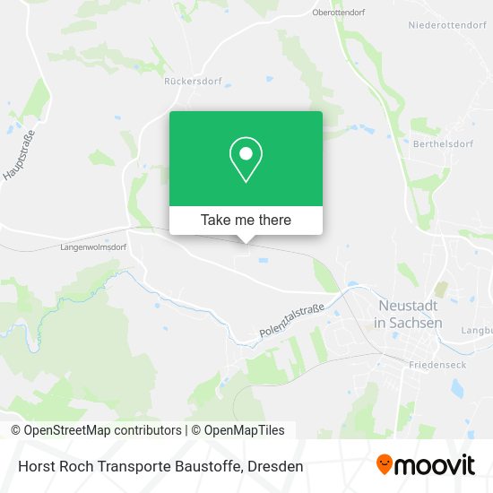Карта Horst Roch Transporte Baustoffe