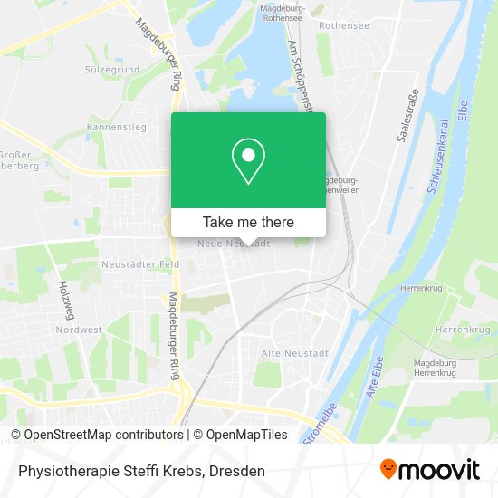 Карта Physiotherapie Steffi Krebs