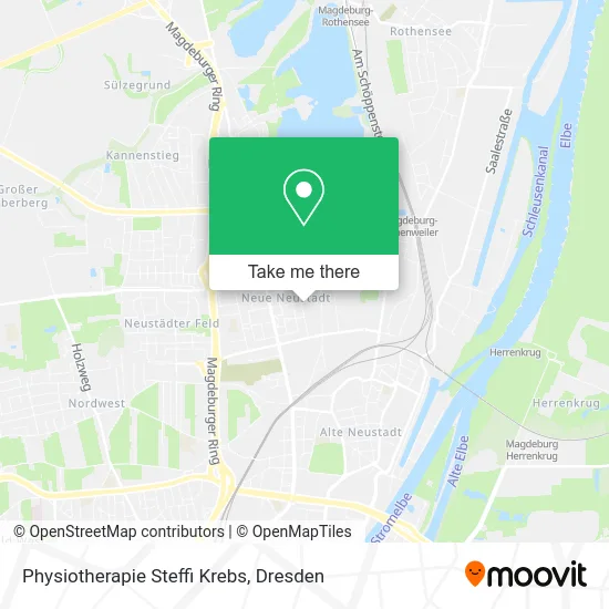 Карта Physiotherapie Steffi Krebs