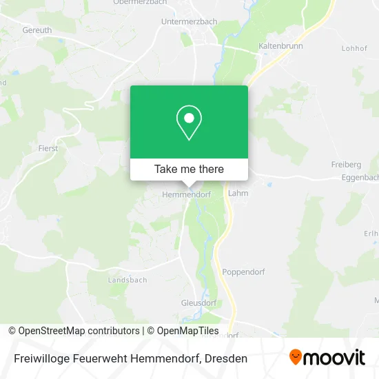 Карта Freiwilloge Feuerweht Hemmendorf