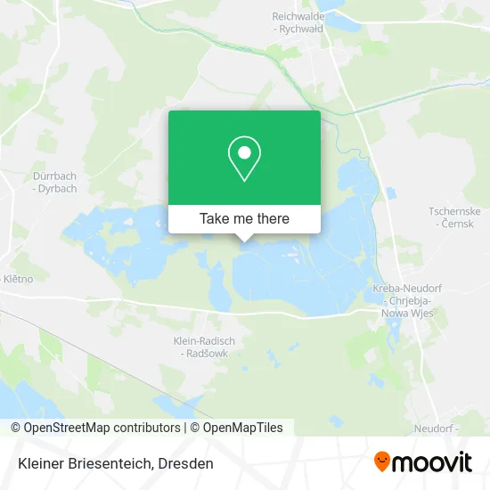 Карта Kleiner Briesenteich
