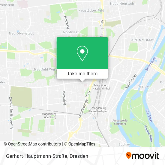 Карта Gerhart-Hauptmann-Straße