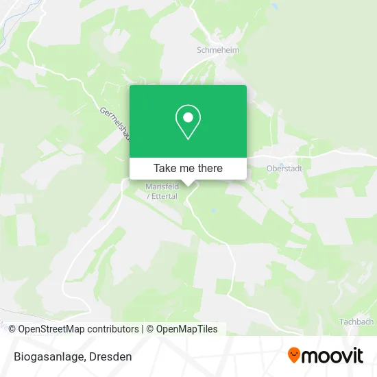 Карта Biogasanlage