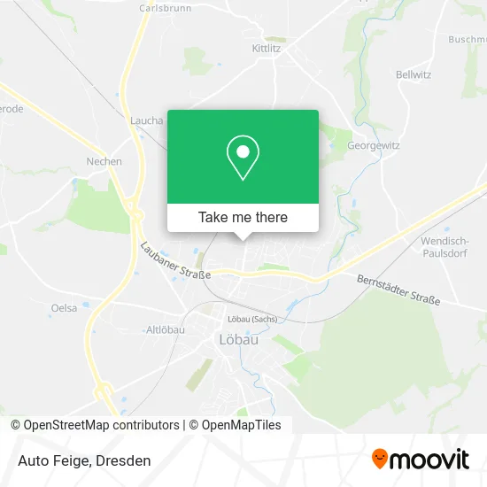 Карта Auto Feige
