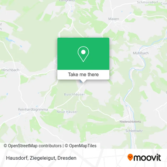 Карта Hausdorf, Ziegeleigut