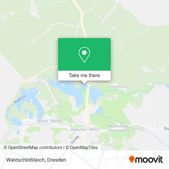 Карта Waldschloßteich