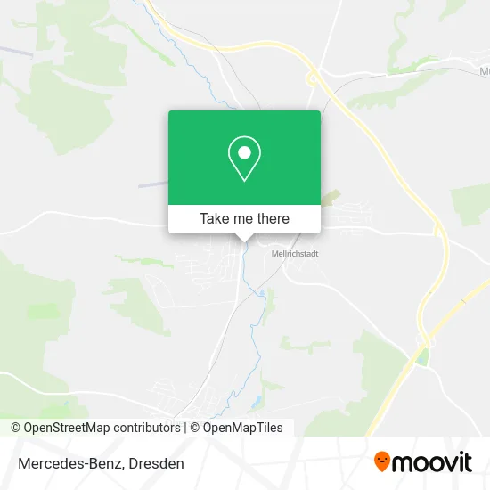 Карта Mercedes-Benz