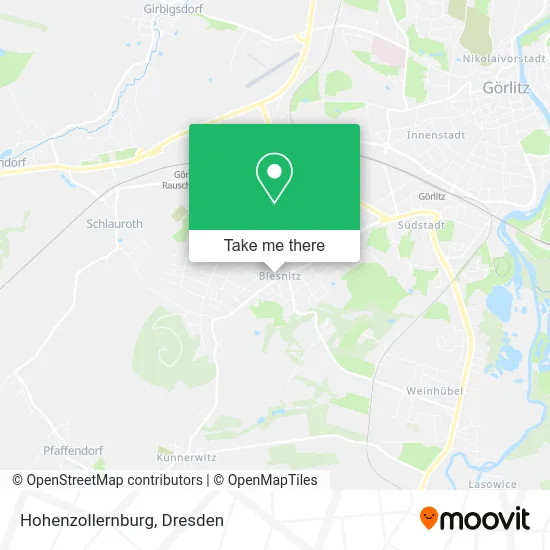 Карта Hohenzollernburg